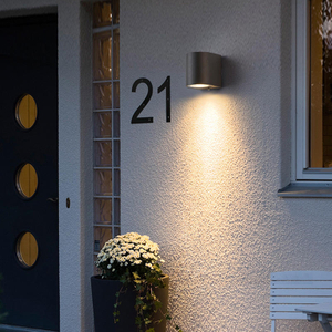 Applique LED IP65 Esterno Impermeabile Giardino 5W/10W Lampada Moderna Corridoio Camera da Letto Soggiorno Interno Hotel Wandleuchte Badezimmer