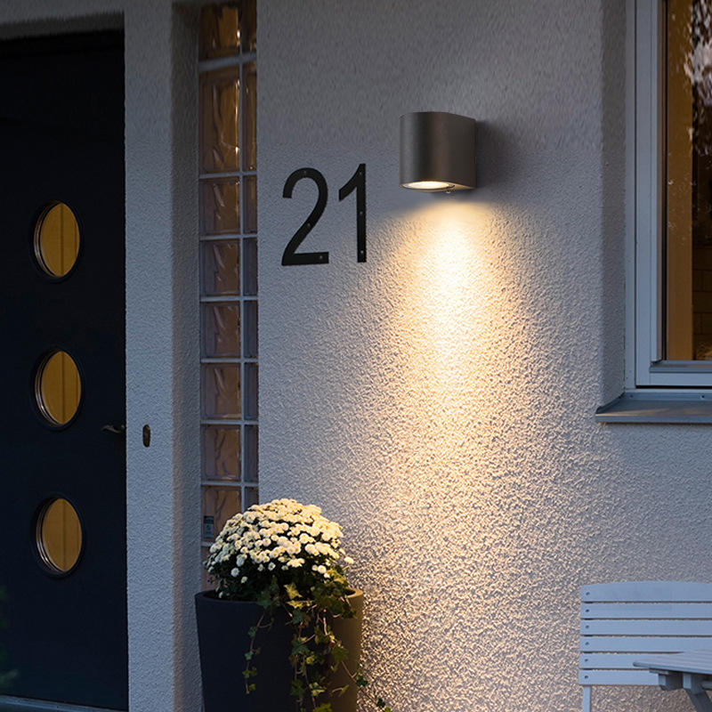 Applique LED IP65 Esterno Impermeabile Giardino 5W/10W Lampada Moderna Corridoio Camera da Letto Soggiorno Interno Hotel Wandleuchte Badezimmer