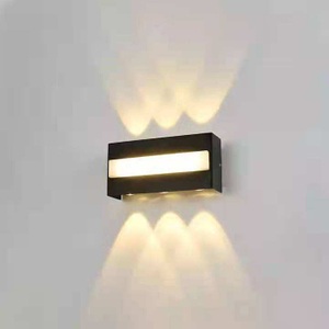 Lampada da parete a LED Portico Lampada da parete per interni su e giù per esterni per scale domestiche Camera da letto Lampada da comodino Lampada da corridoio Illuminazione di marca