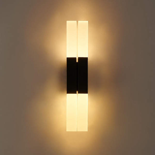 Lampade da parete per interni a LED moderne semplici da 12W luci a led luci decorative da parete decorative a led luci decorative da parete a led moderne applique da parete a led