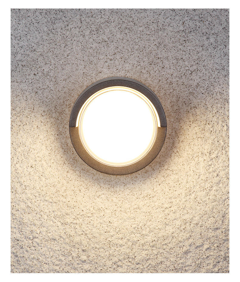 Outdoor Tuya Wifi LED Smart Lampade da parete 10W Cube RGB App Dimmerabile Sconce Giardino impermeabile Alexa Google Home Applique da parete AC85-265V