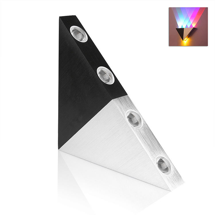 Hagood nuova applique da parete a led decorativa triangolare da 5W AC85-265V illuminazione per interni Fantasia scandinava Semplice vintage moderno