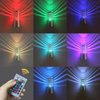 Lampade da parete in alluminio per interni domestici luci a led per scale interne luci a led lampade da comodino della metà del secolo