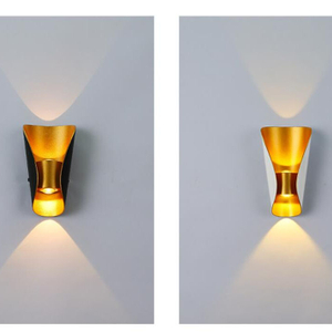 Lampada decorativa lampada da parete a led lampada da parete impermeabile grande barca e luce notturna per esterni alluminio semplice