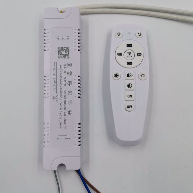 Tuya APP Gateway compatibile Zigbee Smart Dip Dimming Power Driver 2.4G controllo app e controller
