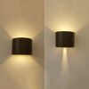 Il design impermeabile del semicerchio ha condotto l'illuminazione esterna della luce della parete 6W con il riparo della lampada della luce degli apparecchi di prezzo diretto della fabbrica