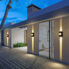 LED Wandleuchte Singola Doppia Testa Lampara De Luz Pared Esterno Wandlamp Aplique Para Pared Staffa Da Parete Interna Luce