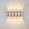 Lampada da parete da giardino a LED impermeabile IP65 Applique decorativa per interni ed esterni