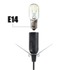 Cavo di alimentazione da 1,8 m Cavo con dimmer Interruttore ON OFF Clip in metallo E14 E27 Base per lampada Hanglamp Supporto per presa Cavo per Salt Rock liight