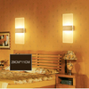 6W Led Light Sliver Lampada da parete in acrilico Illuminazione acrilica Lampada da parete rettangolare Lampada da parete in acrilico Lampada da notte popolare moderna Prezzo di fabbrica 