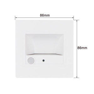 Hotel hotel 86 tipo luce notturna a led incorporata corridoio gradino luce casa corpo umano induzione luce piede senso caldo
