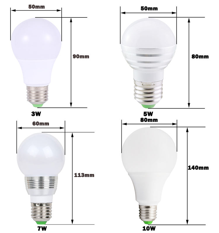 A70 15W ALLUMINIO PRESSOFUSO E27 BASE LED LAMPADINA Copertura PC Fabbrica LED 5W 6W 8W 9W 12W HAGOOD LIGHTING COMPANY