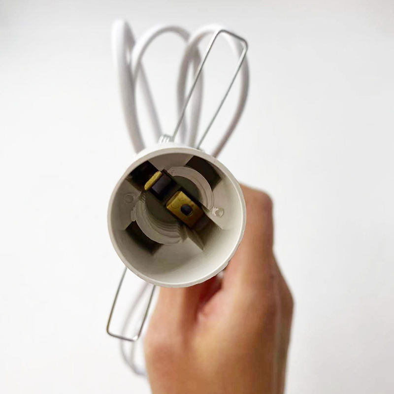 E14 301 dimmer switch 1.8m wire 1.5m wire 2m wire US/ EU Plug Light 301 dimmer switch E14 primavera corpo nudo interruttore spina lampada