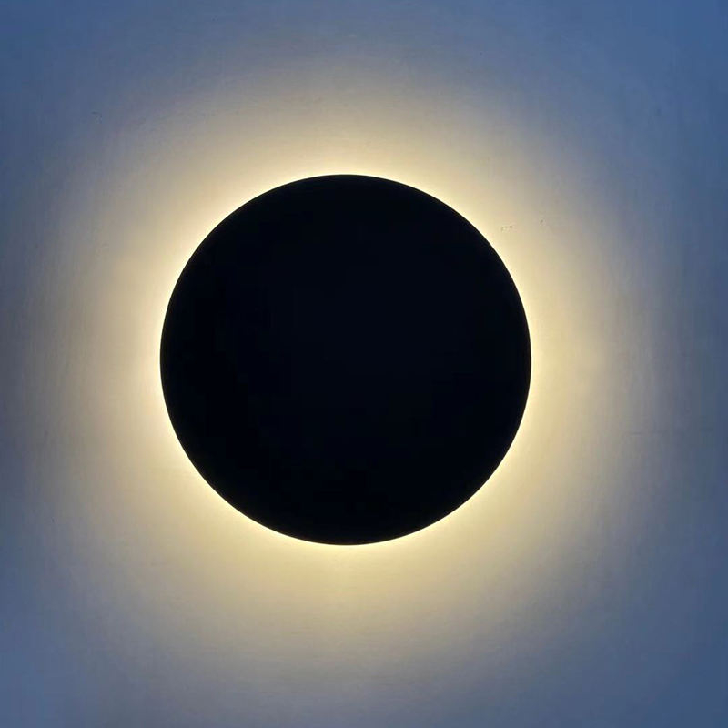 8W 12W 15W Moderna luce a LED LED Moon Lights Eclipse Lights Rotonda e luce notturna per interni di alta qualità per interni