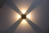 4W Led Wall Light Outdoor Led Impermeabile Costruzione Esterno Cancello Balcone Giardino Cortile