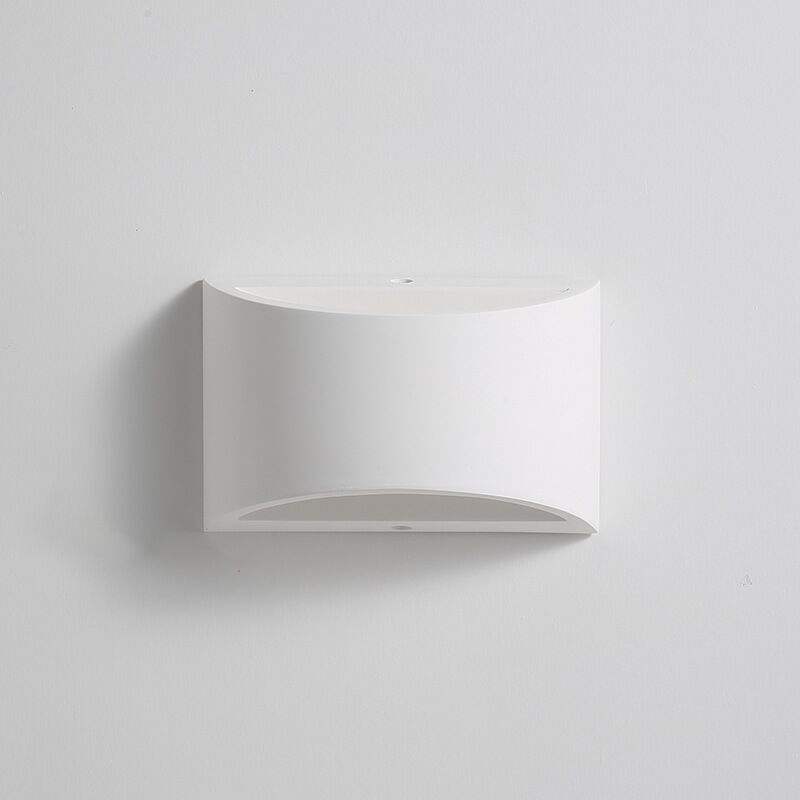 Nuova lampada da parete a sospensione Testata moderna a parete Luce nichel spazzolato Decor Hotel Lampada da parete USB Bend Metallo Luminoso personalizzato