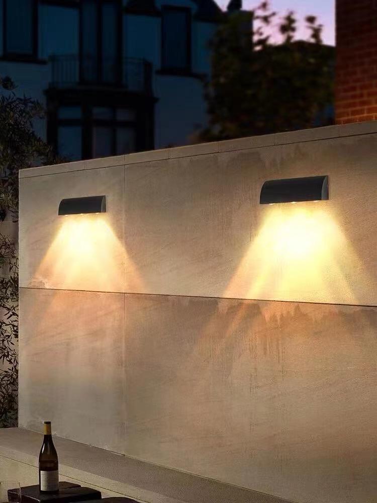 prezzo di fabbrica impermeabile esterno semplice moderno della parete del giardino delle lampade del cortile della lampada da parete IP65 LED di 3W