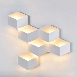 6W 12W New COB Led Wandlamp impermeabile illuminazione da giardino su e giù per esterni con prezzo di fabbrica minimalista e moderno IP65