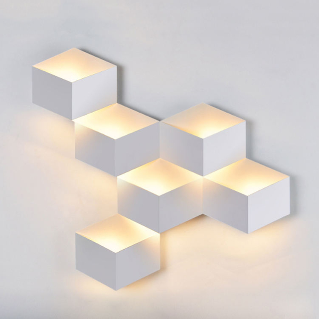 6W 12W New COB Led Wandlamp impermeabile illuminazione da giardino su e giù per esterni con prezzo di fabbrica minimalista e moderno IP65