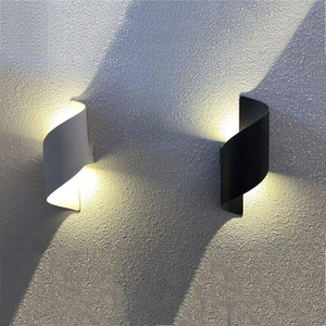 12WModerna lampada da parete a LED per interni Scale Up Down Light Fixture Comodino Loft Soggiorno Lampade per la casa