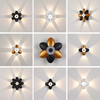 Applique da parete per esterni a LED Up Down Decorazione Spotlight Lotus Villa Corridoio Balcone Corridoio Sfondo Applique da parete