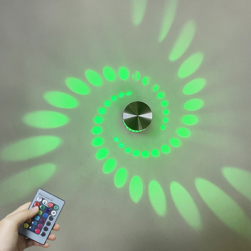 Lampada da parete per scale a led in alluminio 3w ​​Lampada da parete per interni per home office con prezzo di fabbrica e luce notturna moderna di fantasia