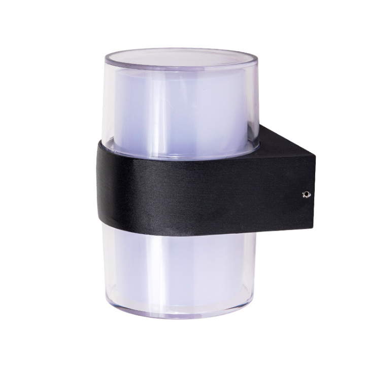 Lampada da parete a LED IP65 Illuminazione da esterno impermeabile da giardino Alluminio AC86-265 Camera da letto interna Soggiorno Scale Corridoio Applique da parete