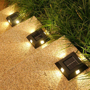 Luce solare a LED Luce solare esterna Luce sotterranea Faretto da prato Faretto da giardino Luci sepolte Decorazione del percorso Lampada da paesaggio