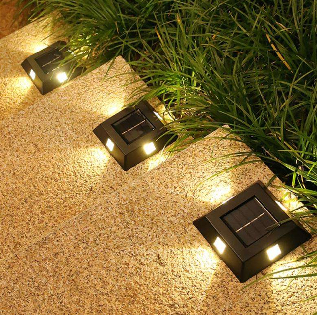 Luce solare a LED Luce solare esterna Luce sotterranea Faretto da prato Faretto da giardino Luci sepolte Decorazione del percorso Lampada da paesaggio