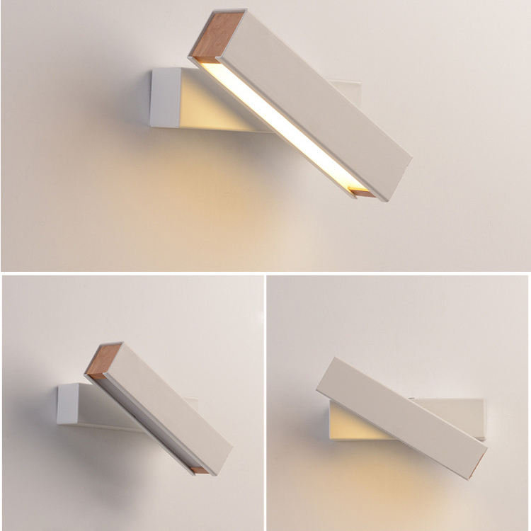 Lampada da parete girevole Lampada da parete di medie dimensioni Lampada da parete per soggiorno Lampada da parete a Led in stile europeo Lampada da parete moderna