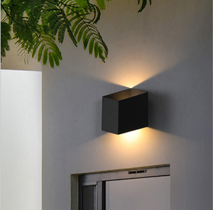 Nuovo 6W 12W COB Led Wandlamp Impermeabile Illuminazione da giardino su e giù per esterni con prezzo di fabbrica Minimalista e moderno IP65