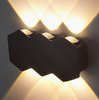 4W 6W 8W New Black Shell White Shell IP65 Impermeabile Applique da parete a LED per esterni su e giù per luci a parete