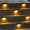 Segnapassi a led Segnapassi a energia solare Illuminazione a led per gradini Moderna lampada da terra per interni ed esterni Lampada da incasso per gradini a led Applique da parete per scale