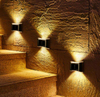 Lampada solare 6LED IP65 Lampada da esterno impermeabile Lampada da parete per cortile per la decorazione della villa da giardino