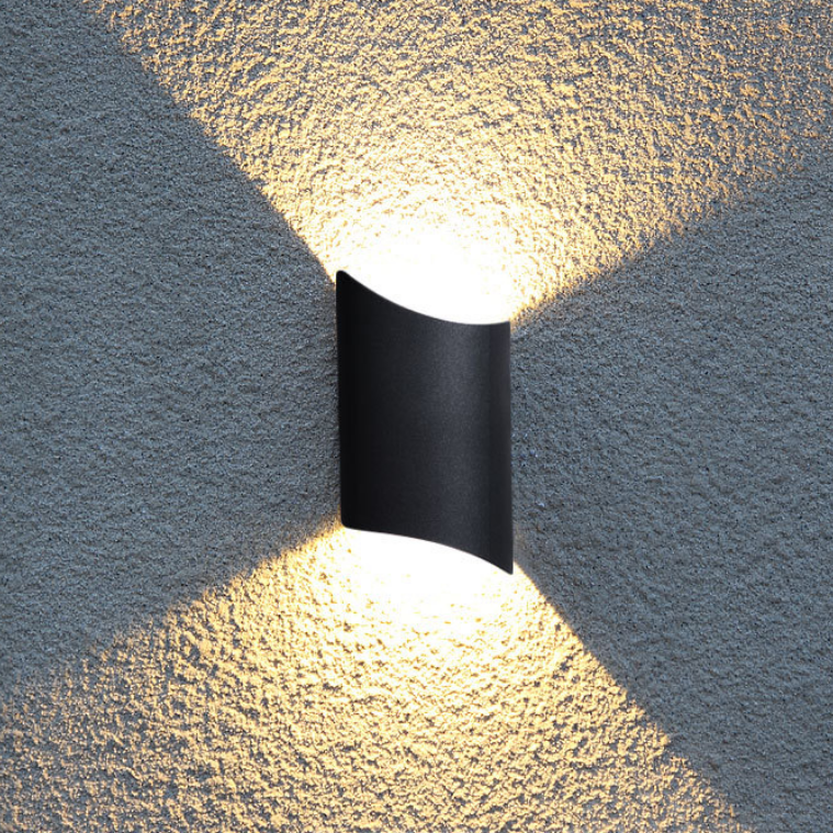 Lampada da parete moderna per piastrelle a led e luce notturna decorativa per interni Applique da parete per esterni in alluminio Lampe Murale Lighting