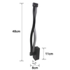 24W 2.4G dimmerazione continua applique da parete regolate in continuo con lampada da parete per scale con telecomando lampada da parete per interni