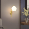 Nordic Modern 8W Lampada da parete Impermeabile Ip65 Led Alluminio Outdoor up Down Applique da parete per Garden Hotel Luminoso Corpo in vetro bianco