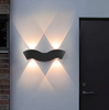 4W 85-265v Vendite dirette in fabbrica LED applique da parete per esterni Lampada da parete per interni Lampade di sicurezza per la decorazione domestica