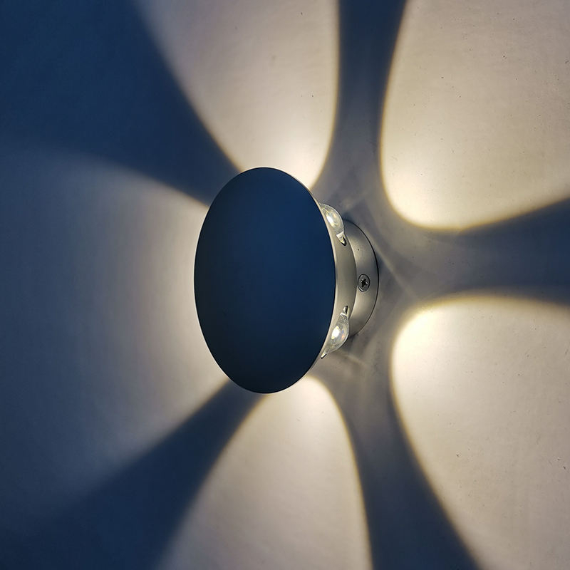 3w 4w 5w moderna lampada da parete per interni a LED su e giù applique da parete decorativa a parete