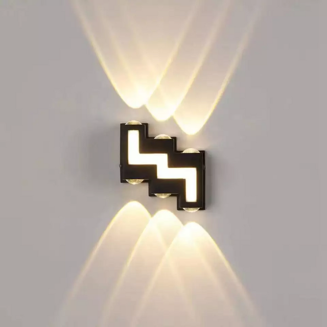Impermeabile AC85-265V Lampada da parete a LED a parete Lampade da parete per interni moderne nordiche Soggiorno Portico all'aperto