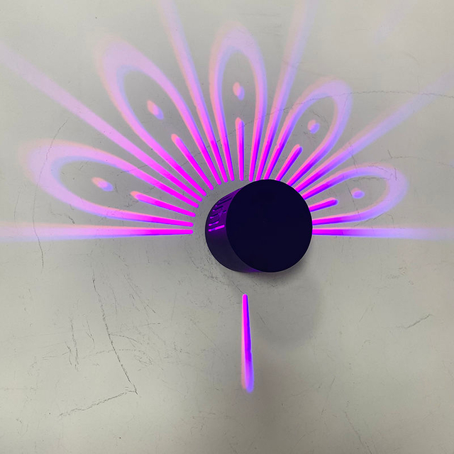 Nuovo RGB da 3 W con controller Remote Touch Illuminazione nordica colorata per applique per feste in camera da letto