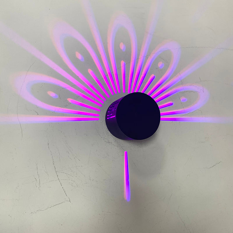 Nuovo RGB da 3 W con controller Remote Touch Illuminazione nordica colorata per applique per feste in camera da letto