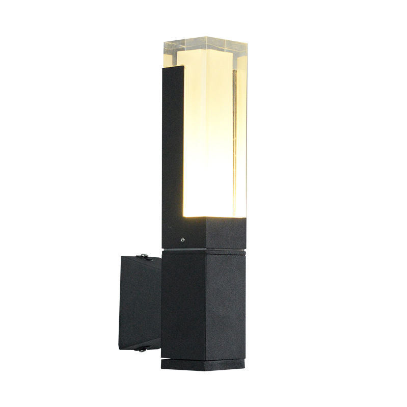 Lampade da parete moderne a LED bianco / oro con illuminazione interna nera per la camera da letto della sala da studio Lampade da soggiorno Ingresso 90-260 V