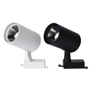 Faretto a binario ad alto display Faretto a LED Negozio di abbigliamento Montato a soffitto Sfondo del soggiorno Faretto a binario per rondelle da parete per guardaroba