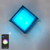 Lampada controllata da APP Tuya APP Applique da esterno di alta qualità Wifi Lampada da parete quadrata impermeabile che cambia colore grazie alla lampada app intelligente