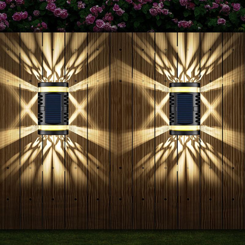 Lampada solare da parete Luci solari per esterni Lampade solari da parete per esterni Lampada da giardino decorativa da giardino Lampada da cortile impermeabile Paesaggio Lampada da giardino solare Fabbrica cinese