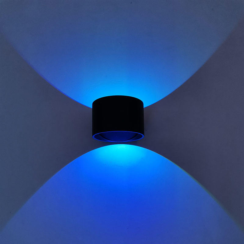 Applique da parete a forma di anello 5W luci decorative per interni Lampada da parete a LED su e giù applique da parete