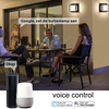 Applique Hagood RGBW LED-Wandleuchte Applique da esterno di alta qualità Wifi Lampada da parete impermeabile che cambia colore grazie alla lampada per app intelligente buona