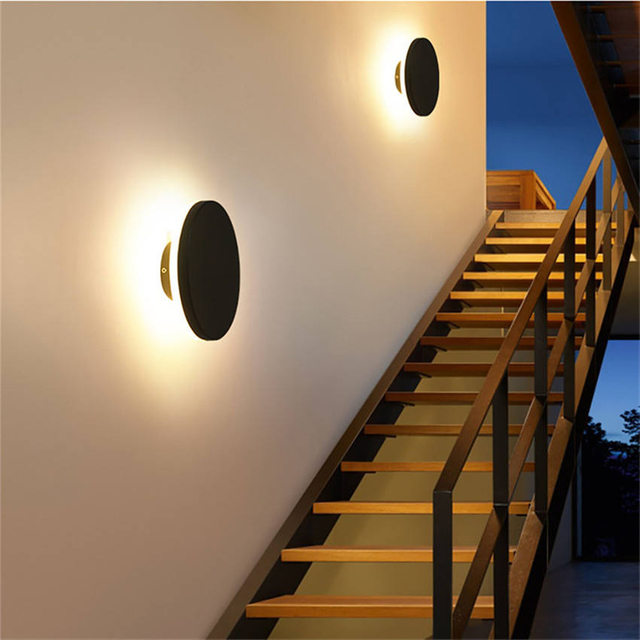 8W 12W 15W Moderna luce a LED LED Moon Lights Eclipse Lights Rotonda e luce notturna per interni di alta qualità per interni