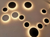8W 12W 15W Moderna luce a LED LED Moon Lights Eclipse Lights Rotonda e luce notturna per interni di alta qualità per interni